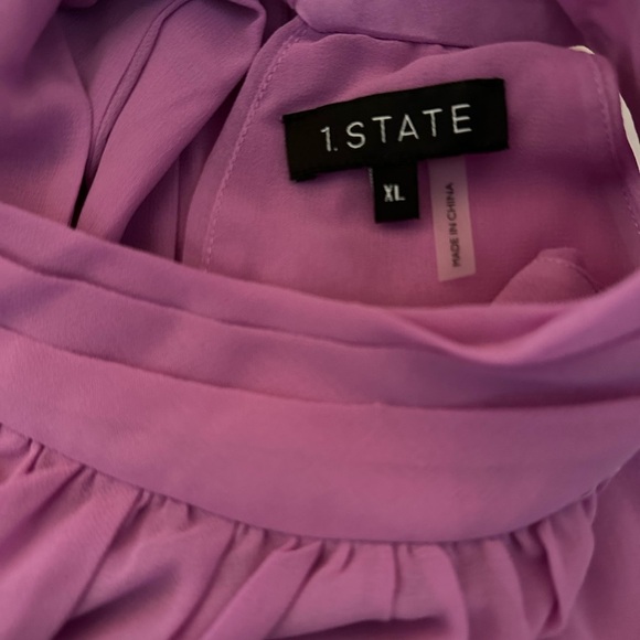 1.STATE Lilac Halter XL Top BNWT - Picture 6 of 8